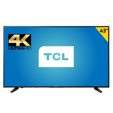 TV TCL 4K  SMART TV 43 ROKU